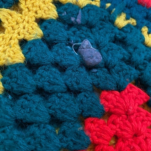 Hand made crochet throw blanket or tablecloth afghan size 94x51” - Picture 6 of 6